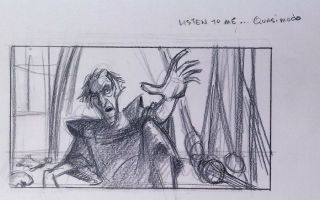 Hunchback Of Notre Dame Pencil Drawing Frollo " Listen To Me Quasimodo " Disney