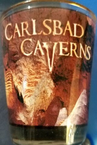 Carlsbad Caverns National Park Carlsbad Mexico Shot Glass