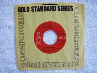 Elvis Presley Gold Standard His Hand In Mine Red Label 447 - 0670 Nm