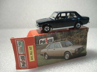Polistil - Alfa Romeo - Alfetta 1.  6 Miniature Car 1978 Made In Italy - Rare