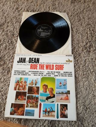 Jan & Dean : Ride The Wild Surf.  1964 Uk 1st Press.  Mono.  (liberty Lby 1229)