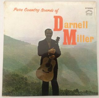 Rare Country Lp Darnell Miller Pure Country Sounds Deneba