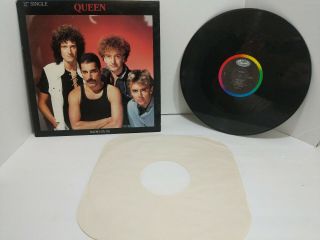 Queen Radio Ga Ga 12 " Single Lp Vinyl Record 1984 Capitol V - 8575