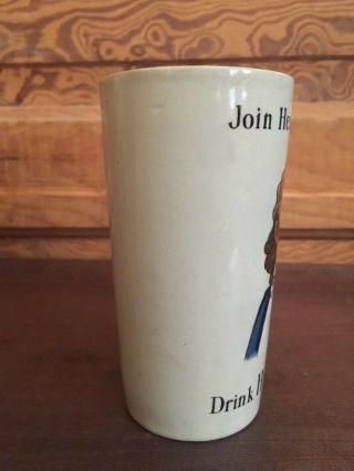 Antique Villeroy & Boch Hires Rootbeer Advertising Cup Made In Germany 2