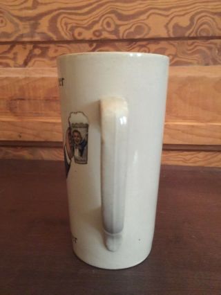Antique Villeroy & Boch Hires Rootbeer Advertising Cup Made In Germany 4