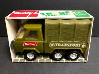 Vintage Buddy L Brute Army Troop Transport 4939,  Nos