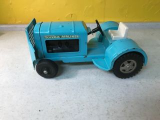 Vintage Tonka 1962 Tonka Airlines Tug Tractor Turquoise Complete
