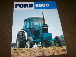 Ford 6600 Tractor Advertising Brochure