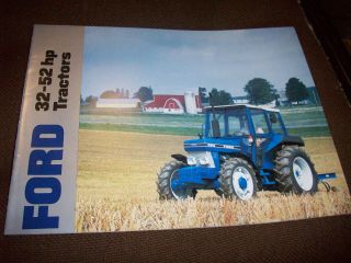 Ford 2810 2910 3910 4610 4610su Tractor Advertising Brochure