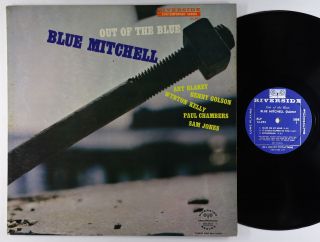 Blue Mitchell Quintet - Out Of The Blue Lp - Riverside - Rlp 12 - 293 Mono Dg