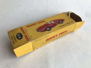 Box Only For Dinky Toys France 22a Maserati Auto De Course Racing Car