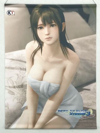 Dead Or Alive Xtreme 3 Scarlet Misaki B2 Tapestry Wall Scroll Gamecity Limited