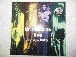 Tin Machine Live Oy Vey Baby Holland David Bowie Limited Edition