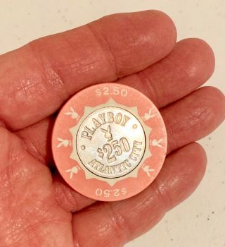 Atlantic City Playboy $2.  50 Casino Poker Chip