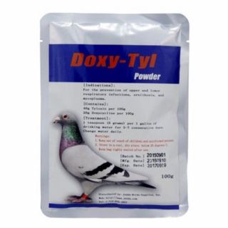 Pigeon Product - Doxy - Tyl 100g - Respiratory Infections - Powder Treatment
