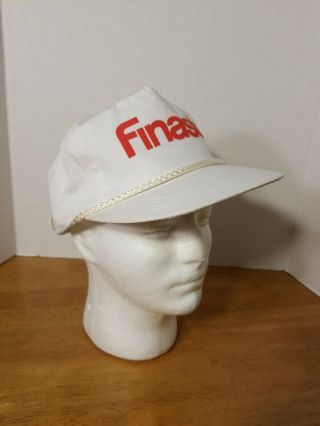 Vintage 1980s Finast Stores White Golfing Hat