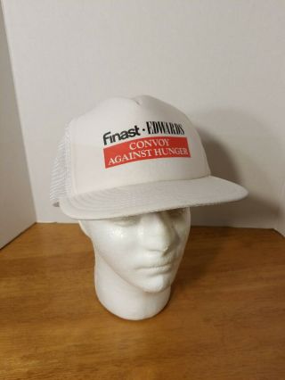 Vintage 1980s Finast Stores Convoy Against Hunger Hat