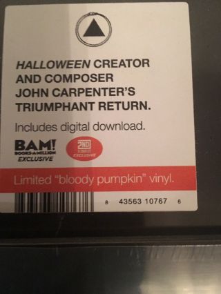 John Carpenter Halloween 2018 H40 Vinyl Records 4 Versions Michael Myers Bundle 4