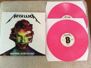Metallica Hardwired To Self Destruct 2lp Pink Vinyl /2500