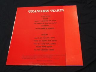 Francoise Hardy - Love Songs Japan Vinyl LP w/OBI 3