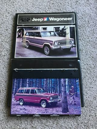 1970s Jeep Wagoneer,  Dealership Showroom Display.