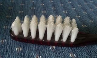 Vintage Dr West ' s Miracle Tuft Giant Sizes Red Toothbrush Dentist Decoration 3