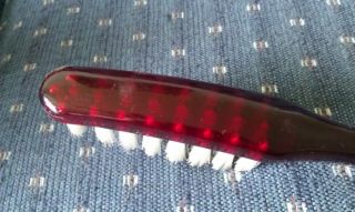 Vintage Dr West ' s Miracle Tuft Giant Sizes Red Toothbrush Dentist Decoration 4