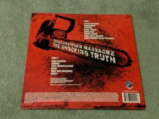 Texas Chainsaw Massacre: The Shocking Truth OST Mark Fox Liquid - Filled Vinyl LP 2