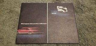 1966 What Happens When You Drive A Volkswagen And Why Brochure Beetle