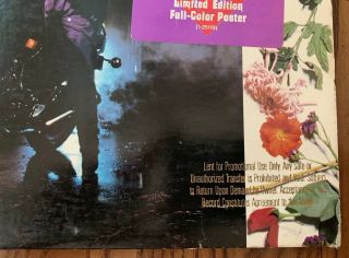 Prince Purple Rain LP 1984 PURPLE VINYL PROMO,  POSTER RARE 2