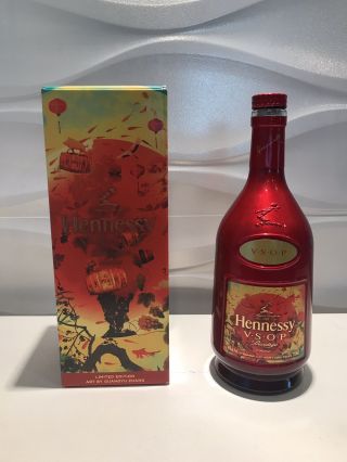 Hennessy Vsop Limited Edition 2019 Chinese Year Empty Red Bottle 750ml