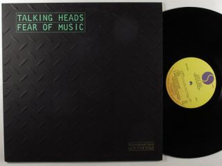 Talking Heads Fear Of Music Sire Lp Nm Promo