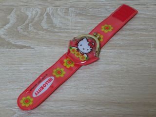 So RARE 1997 Japan Sanrio Hello Kitty Vintage Wrist Purse Kiss Lock Coin Case 　 7