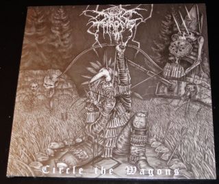 Darkthrone: Circle The Wagons Lp Vinyl Record 2010 Peaceville Recs Germany