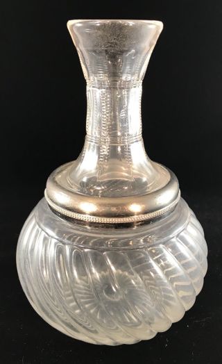 Antique Perfection Bottle Co.  Water Decanter/carafe Dated 1893