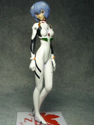 Japanese Anime Girl " Rei Ayanami " In " Evangelion " 23cm Pvc Figure By Sega Japan