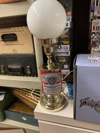 Vintage Budweiser Lamp