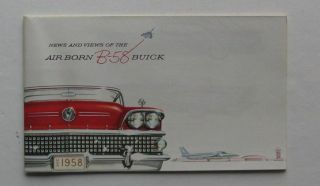 1958 Buick Brochure Century Special Wagon Vintage