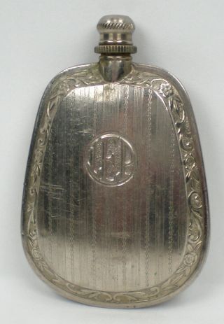 Vintage Lydia E.  Pinkham Herb Medicine Miniature Tin Flask / Container 3