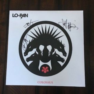 Lo - Pan - Colossus - Signed Red Vinyl Lp,