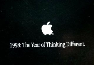 1998: The Year Of Thinking Different Rare Steve Jobs Apple Poster Book To Staff