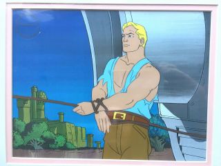 Production Animation Cel From The Adventures Of Flash Gordon (1979)