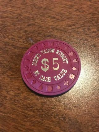 1980s $5 No Cash Value (ncv) Chip From John 