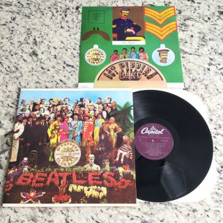 The Beatles Vinyl Lp Sgt.  Pepper’s Lonely Hearts Club Band - Capitol Record