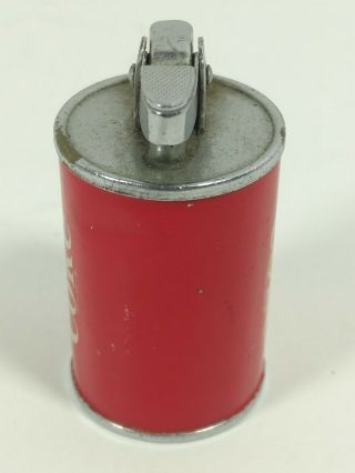 Vintage 1960 ' s Diamond Enjoy Coca - Cola Can Lighter Made In Japan 4