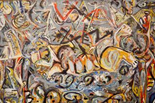 Jackson - Pollock Abstract Expressionism Printed Wall Picture Multisize M301