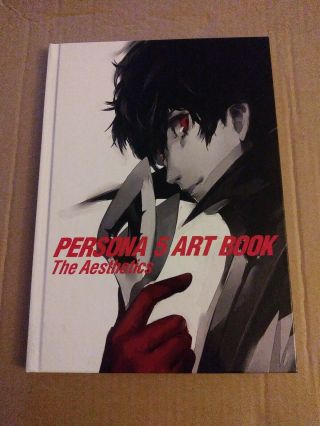 Persona 5 Art Book Aesthetics Hardcover