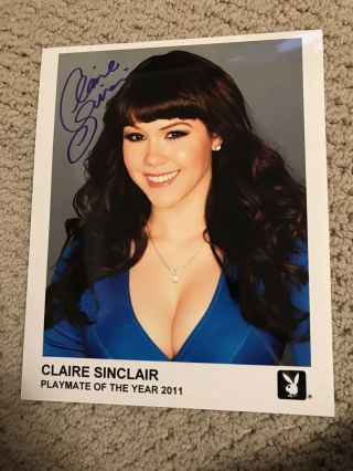 2011 Playboy Playmate Of The Year Pmoy Claire Sinclair