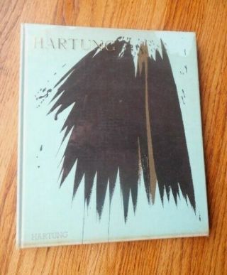 Hans Hartung Book Tisne Paris 1961 First Edition In English Universe Books Ny