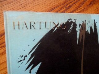 Hans Hartung Book Tisne Paris 1961 First Edition in English Universe Books NY 3